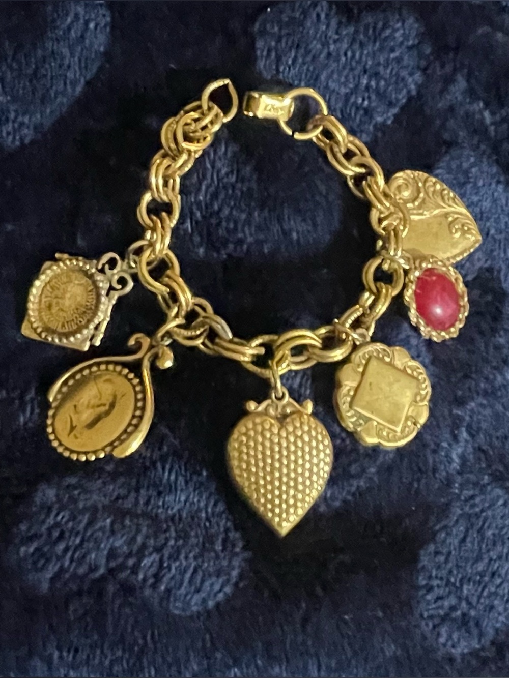 Vintage 1940’s Coro Charm Bracelet